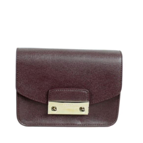 FURLA Julia Saffiano Leather Crossbody Bag w/ tags - Picture 1 of 3